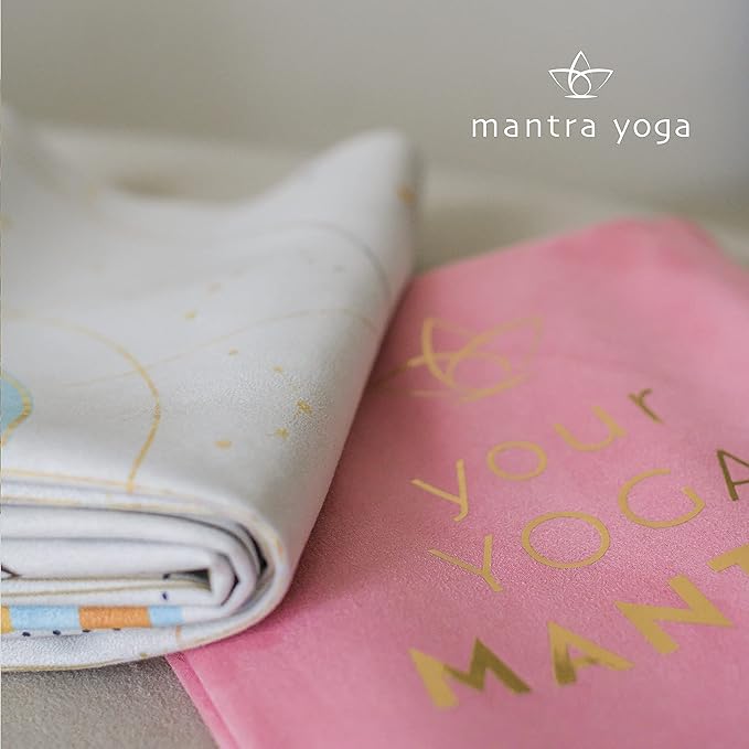 Mantra Yoga Travel PRO 1.5mm with Knee Pad - Foldable Fitness & Exercise Mat with Bag | Lightweight, Compact & Eco-Friendly | Non-Slip & Washable | For All Types of Yoga | 72" L x 24" W | 2.6 lbs