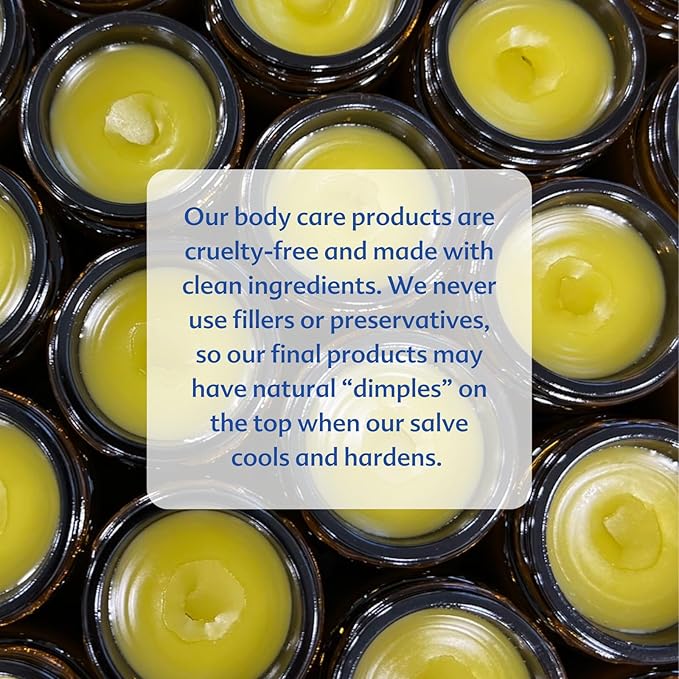 Motherlove C-Section Cream (2 oz) Organic Herbal Balm for Cesarean Scar Massage (Pack of 2)