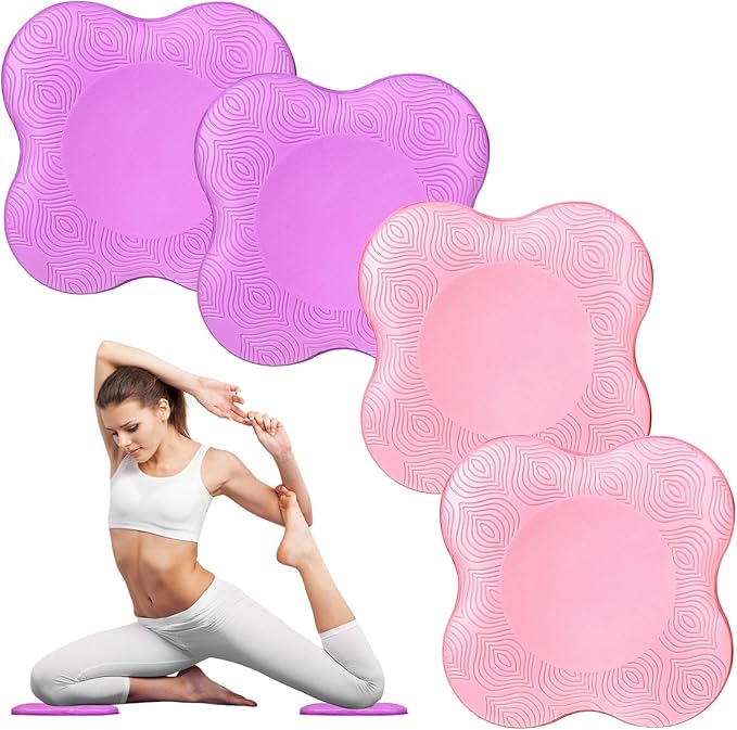 2 packs Yoga Knee Pad Mats Extra Thick for Knees Elbows Wrist Hands Head Foam Pilates Kneeling pad Yoga Knee Cushion Thick Exercise Pads for Knees Elbows Wrist Hands Head Foam Pilates Kneeling pad，Support Foam Pads for Women and Men
