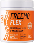 Freemo Flex Professional Massage Cream for IASTM, Massage Therapy & Physical Therapy – Controlled Glide Emollient Balm for Tools & Hands – with Vitamin E & Shea Butter – 8 oz