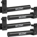 Weight Plate Holder, Weight Plate Rack Storage for 2X2 Power Rack Attachments, Extended Version Hang More 2" Weight Plates