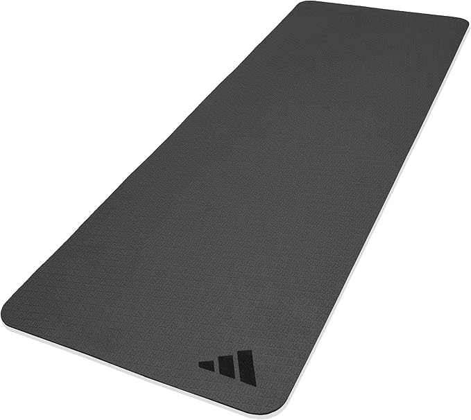 adidas Yoga Mat - Eco Friendly - Non Slip, Durable Textured Surface