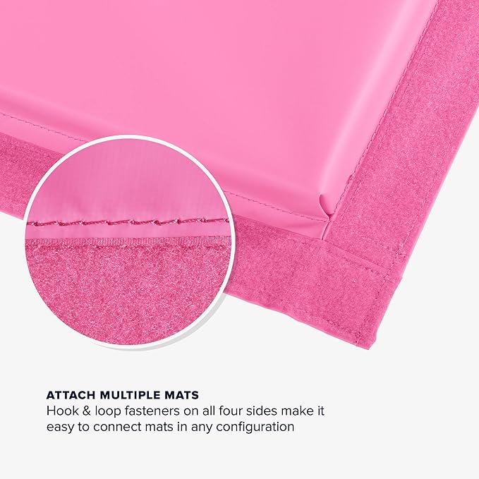We Sell Mats - 4 ft x 8 ft x 2 in Premium Personal Fitness & Exercise Mat for Home Workout - Lightweight and Folds for Carrying – All Purpose Home Gym Mat – Thick Mat for Yoga, Pilates, Stretches