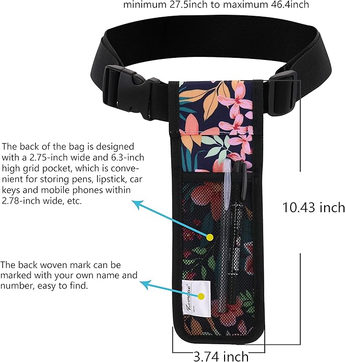 Tuhaoge Massage Bottle Bag Massage Oil Holster Lotion Holster Massage Therapist Massage Oil Holster Massage Lotion (TH1KD-SL46BH)
