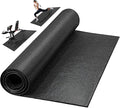 Fitvids Treadmill Mat 1/4" Thick Non-Slip Gym Mats Floor Protection Pad Compatible for Treadmills,Elliptical,Exercise Bikes,Stationary Cycles and Accessories