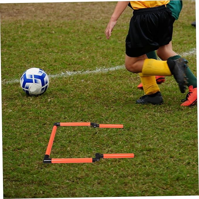 Agility Jump Hurdle Football Basketball Training Speed Enhancement Sturdy PVC Construction