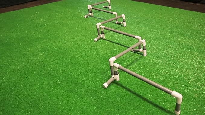 Prism Fitness Fixed Height Smart Hurdles, Set of 6
