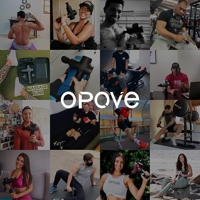 opove M3 Pro 2 Massage Gun Deep Tissue Percussion Muscle Massager for Workout, Handheld Percussive Fascia Gun for Athletes Fast Recovery, 30 Days Long Battery Life, 70lbs Stall Force
