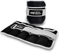 Ankle Wrist Weights for Women Men A Pair of 1 2 3 4 6 8 10 Lbs Arm Leg Weight Set with Adjustable Straps for Walking Pilates Exercise Workout Gym Aerobics