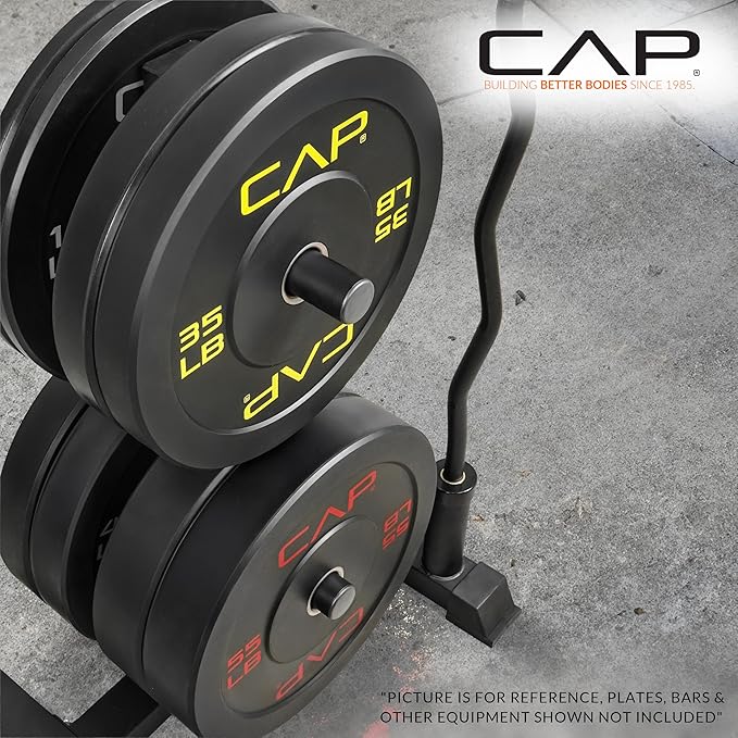 CAP Barbell Olympic Bumper Plate Tree Rack