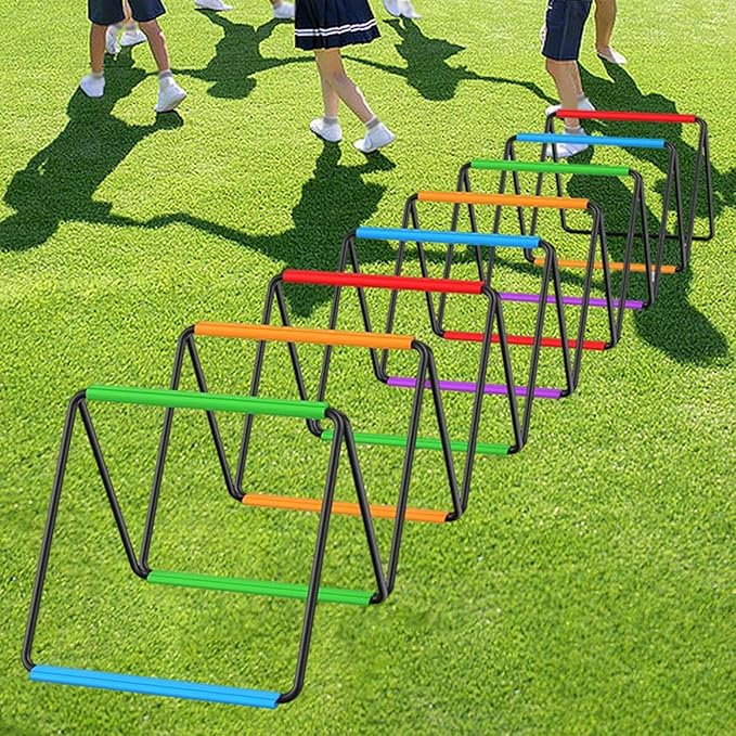 Agility Ladder Football Footwork Ladder for Men Women and Kids Folding Jumping Hurdles for Foot Exercise Fitness