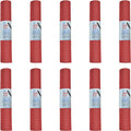 Hello Fit 10-Pack Yoga Mat, 68" x 24" Non Slip Exercise Mat, 4mm Thick Gym Mat for Fitness and Stretching, Bulk Non Toxic Yoga Mats for Schools and Studios