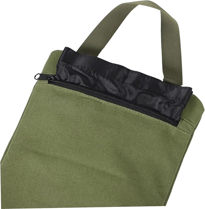 Yoga-sandbags Zipper for Daily Training Empty Exercise Sandbag Workout Weight Bag Weights Fitness Canvas Tool Pouch Leg Slimming Exercise