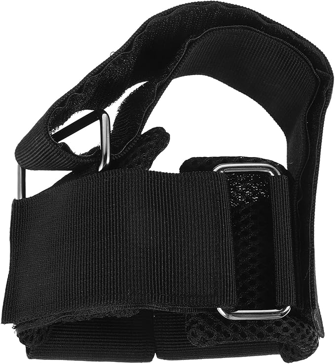 Leg Exercise Weight Strap with Dumbbell Attachment, No Slip Ankle Strap for Tibialis Workout and Strength Training, Adjustable Foot Lifting Weight for Gym Leg Extension and Muscle