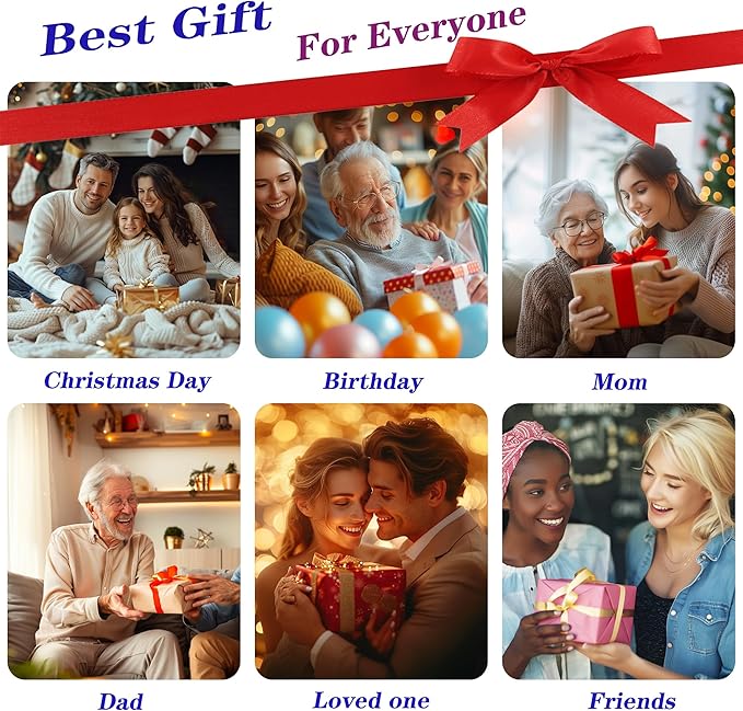 Grey Shiatsu Neck and Back Massager with Heat, Electric Deep Tissue Kneading Neck and Shoulder Massage, Best Gifts for Women Men Mom Dad Mothers Fathers Day Birthday Gift (NOT Cordless)