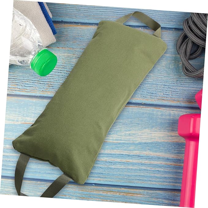 Weighted Sand Bag for Exercise and Yoga Training Durable Canvas Workout Bag Portable Design for Weightlifting and Fitness Routines Multi Use Training Tool for Home