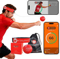 Boxing Reflex Ball with Punch Counter App, Fun Punch Game with Headband, Hand Eye Coordination Training | Boxing Equipment, Fitness Gift Ideas for Teen Boys and Anyone into MMA Training