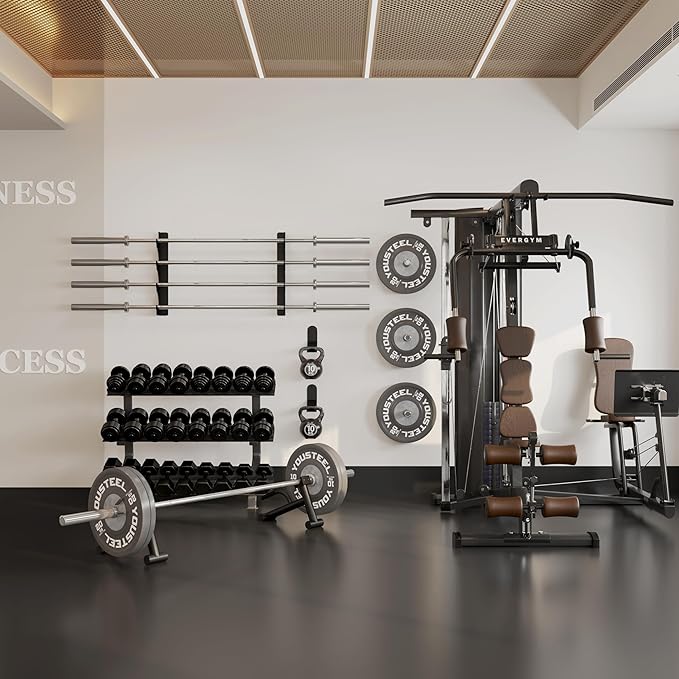 Kettlebell Rack Heavy Duty Kettlebell Storage Holders Wall Mount Kettlebell Hanger for Workout Room Commercial Gym Home Gym