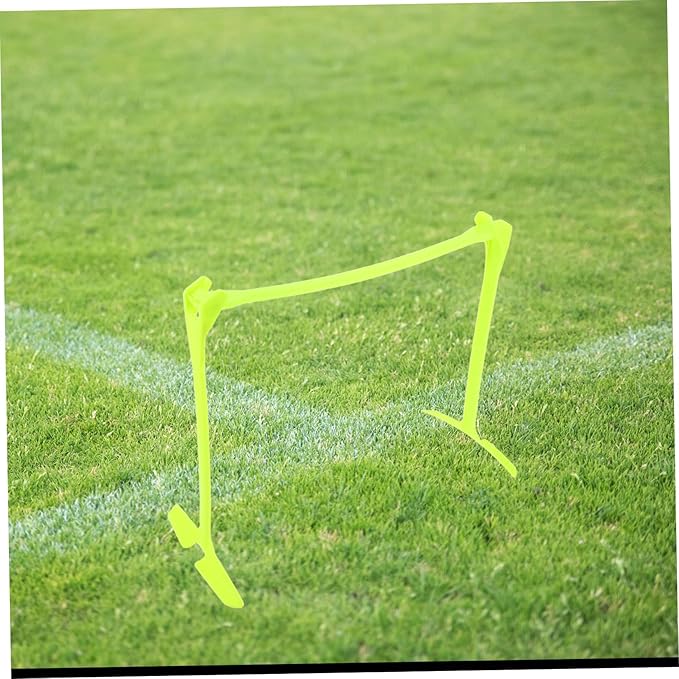 GANAZONO Adjustable Height Speed Hurdle Durable Foldable Soccer Training Equipment for Agility Drills Enhances Performance and Coordination for Athletes and Fitness Training