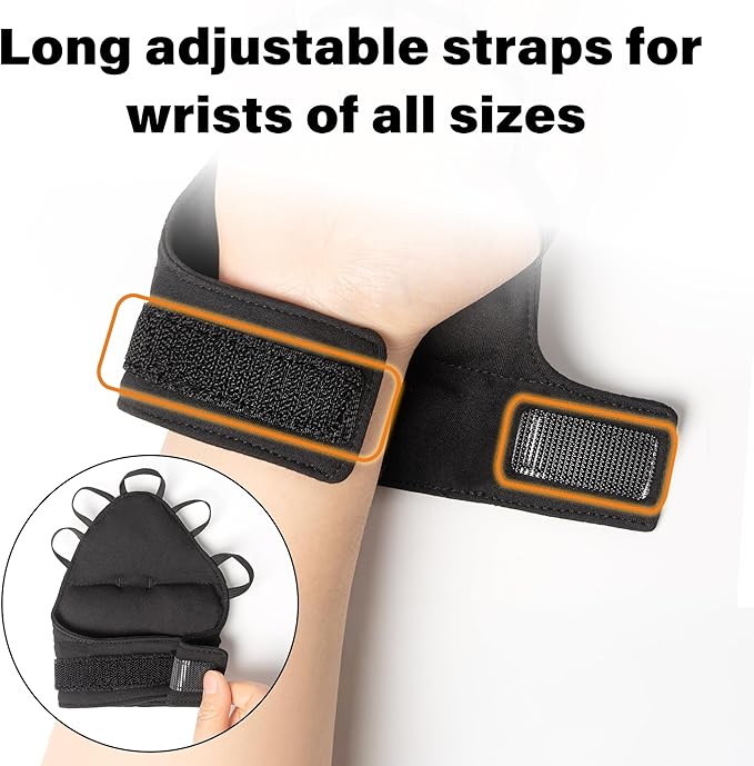 Weighted Gloves for Tremors, Wrist Weights for Hand Tremors and Parkinsons Patients, Steady Hand Adjustable Weighted Gloves (Patent Pending)