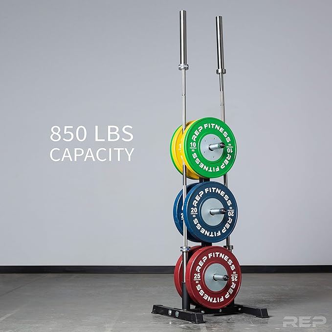Rep Olympic Bumper Plate and Bar Holder