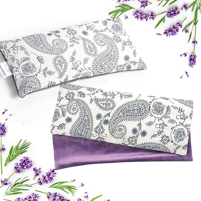 Hihealer Heating pad Microwavable and Eye Pillow