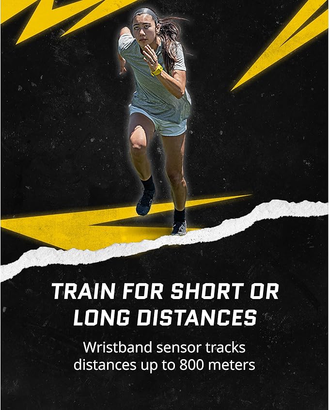 SKLZ Hyper Speed Athletic Training System – Wearable Sports Technology with Integrated Training Videos for Speed, Agility, and Vertical Jump Enhancement, Includes Tripod Phone Stand