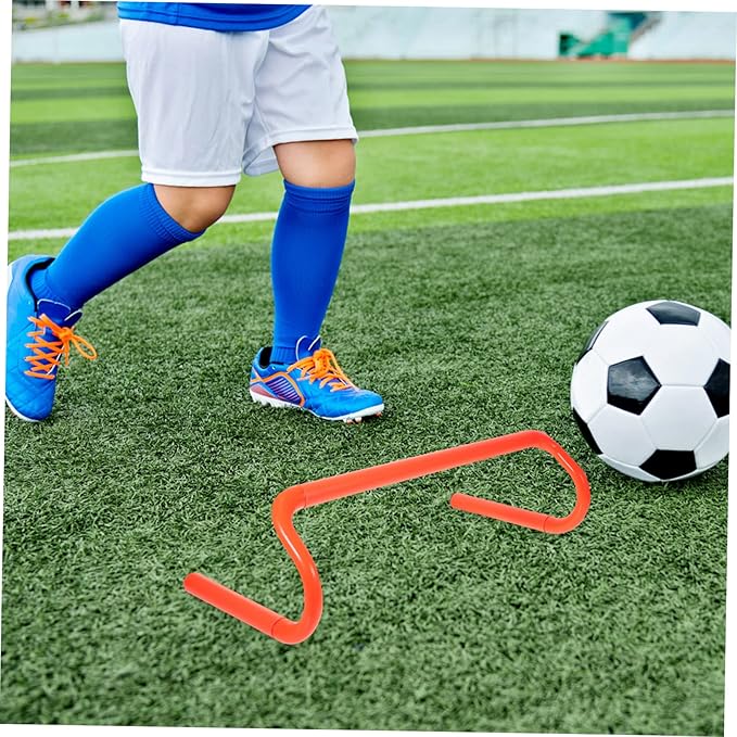 Milisten Speed Agility Training Hurdles High Soccer Hurdles for Football Skills Portable Agility Equipment for Home School Training for Athletes and Instructors