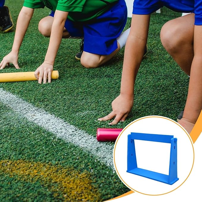 Agility Training Hurdle Speed and Agility Training Equipment Improves Coordination,Speed Ladders,Adjustable Height for Games, Green
