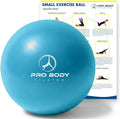 ProBody Pilates Ball 9 Inch - Small Exercise Ball for Stability, Barre, Core, Ab Workouts, Yoga, & Physical Therapy