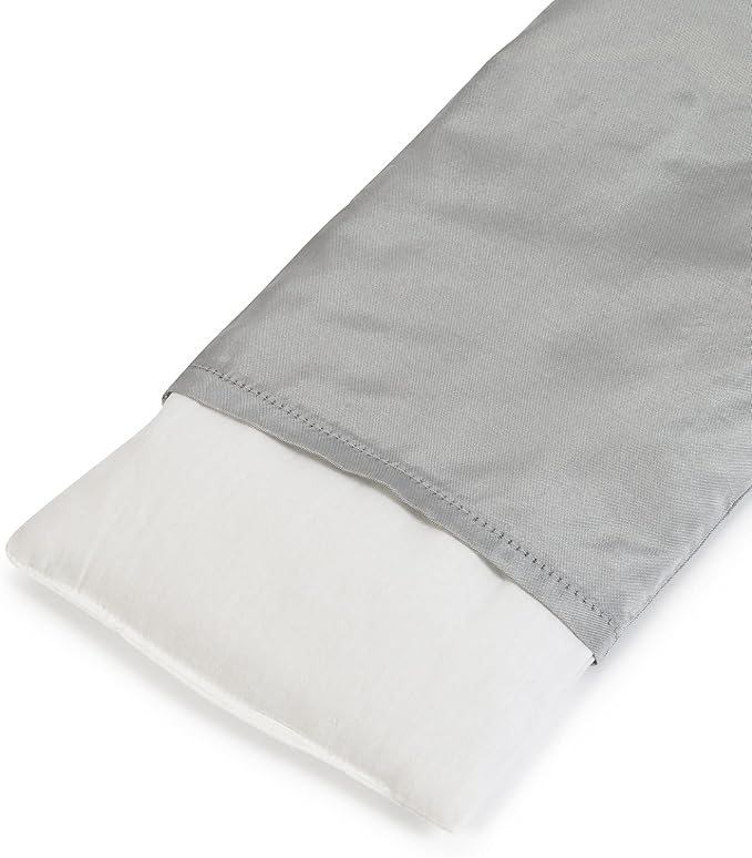 Yoga Studio Organic Eye Pillow, 23 cm x 12/13 cm, Organic Yoga Pillow Lavender and Flax Seed, for Tired Eyes and Headaches