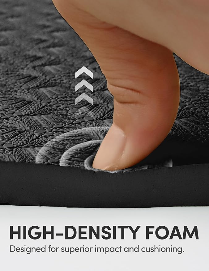 IUGA Yoga Knee Pads Cushion Non-Slip Knee Mat for Elbows Wrist Pain in Yoga Planks Floor Exercises Portable Extra-thick Cushioning