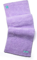 FACESOFT Eco Friendly Gym Towels for Working Out - Soft and Absorbent Cotton Exercise Towel - No Synthetic Microfibers or Plastics - Sweat Towel for Gym, Fitness, Sports, Yoga - Lavender - 1 Pc