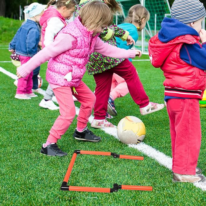 BESPORTBLE Agility Hurdles for Speed and Jump Training Equipment for Soccer Basketball and Track Athletes Agility and Speed Cross-Training Tools