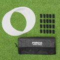 FORZA Agility Rings [12 Pack] | Speed & Agility Training Equipment for Athletes - Available in 10 Colors