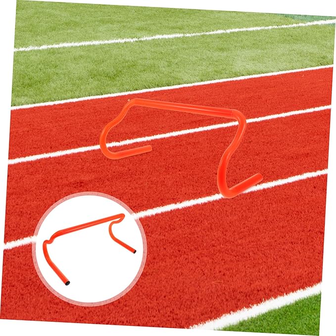 1pc PVC Agility Hurdle for Football Training Stable Base Outdoor Speeds Hurdle