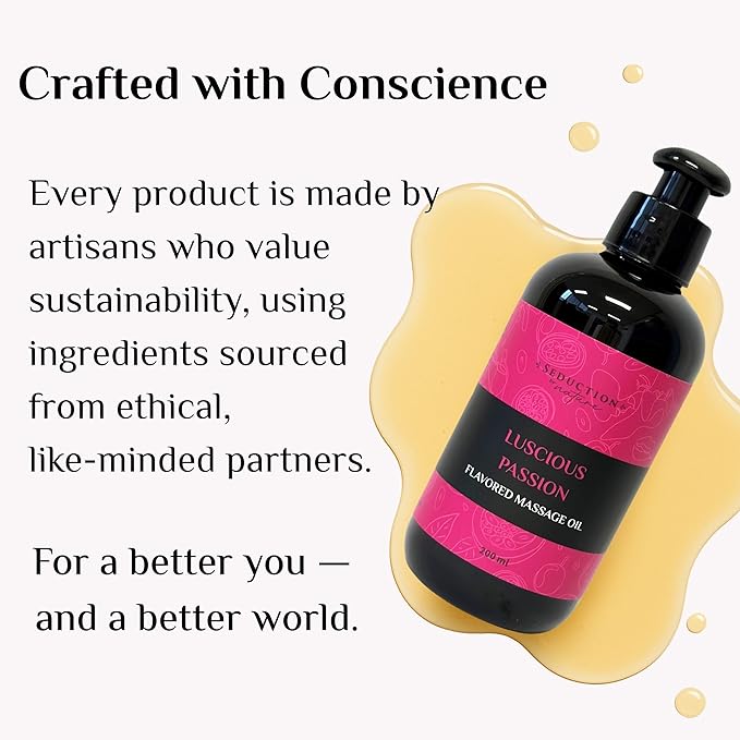 Vegan Massage Oil for Body – Plant-Based Body Oil for Moisturizing, Relaxation, Deep Tissue and Aromatherapy Massage