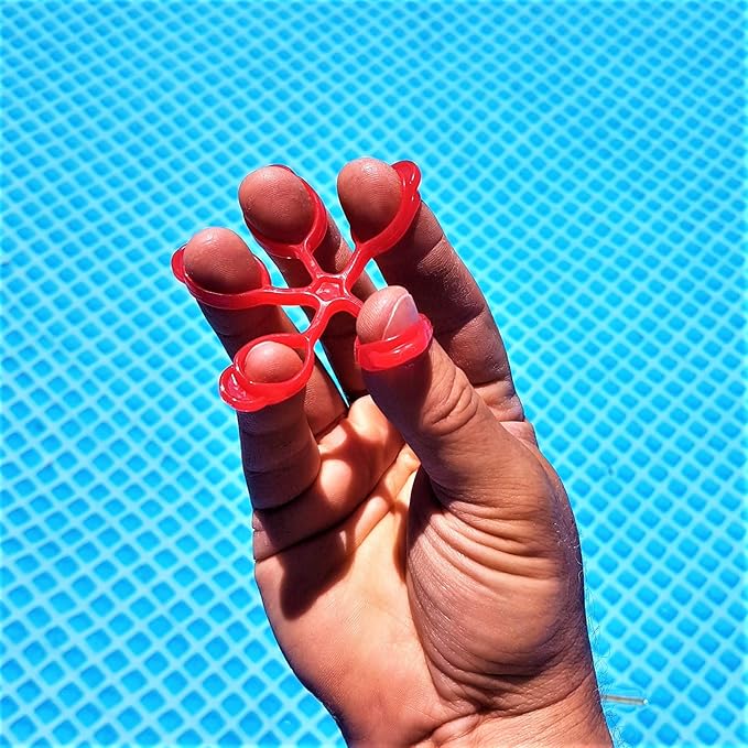 Hand Exerciser - 20 Pack Red - Medium Resistance, Made In USA