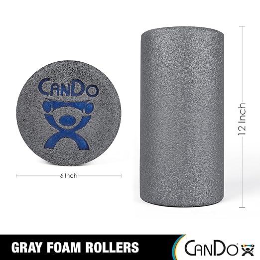 Cando-30-2502 Plus Foam Roller, 6" x 12