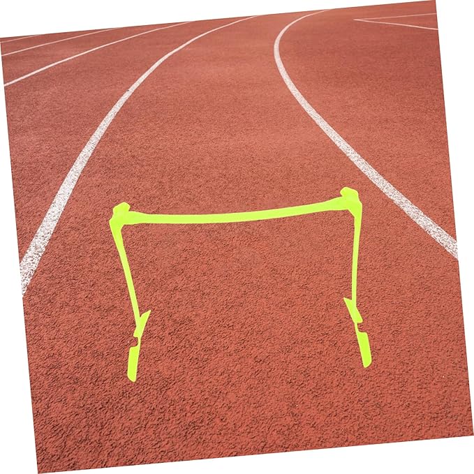 Toyvian Agility Speed Hurdles Foldable Adjustable Soccer Training Equipment for Enhanced Athletic Performance Versatile Hurdles for Agility Coordination Speed Improvement