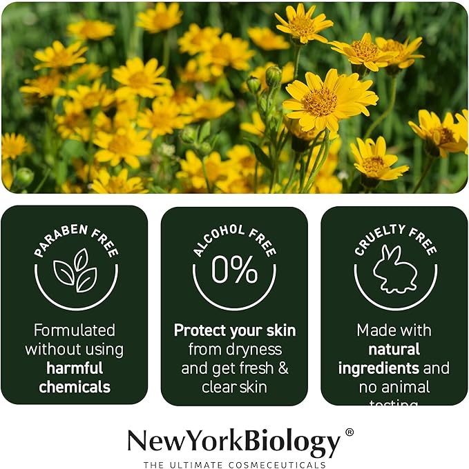 New York Biology Sore Muscle Massage Oil 8 Fl Oz – Made with 100% Natural Oils – Soothing Body Massage Oil - Absorbs Easily