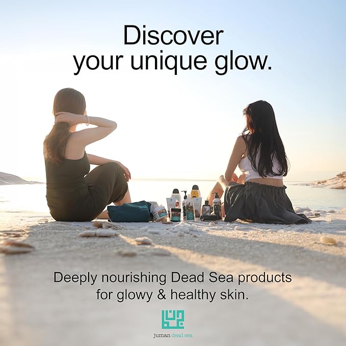 Juman Dead Sea Therapeutic Body Massage Oil | Lemon Scented | Enriched with Olive, Sweet Almond and Other Essential Oils | Relaxing, Massage Oil | for Silky & Softer Skin | Body Moisturizer | 6.76 OZ