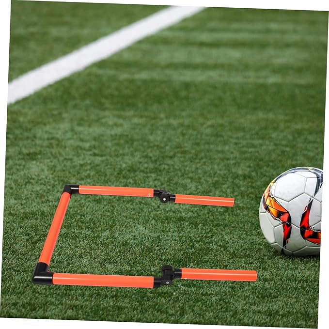 Happyyami Agility Hurdles for Soccer Training Speed and Jump Training Equipment for Athletes Versatile Fitness for Youth and Adults for Basketball and Track Workouts