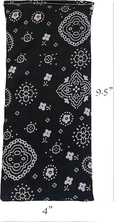 Liberty21 Eye Pillow for Yoga, Meditation, Cold or Hot Therapy. Eye Pads for Relaxing Warmth, Cooling Relief. Relieve Puffy or Dry Eyes.