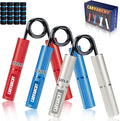 Grip Strength Trainer Set, 50-300LB(6 Pack), Wrist Forearm Strengthener, Metal No Slip, Hand Grip Gripper Strengthener for Strength Training and Exercise, Hand Workout Squeezer Grip Strength