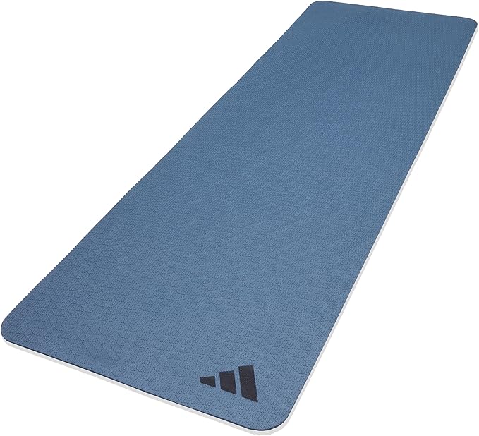 adidas Yoga Mat - Eco Friendly - Non Slip, Durable Textured Surface