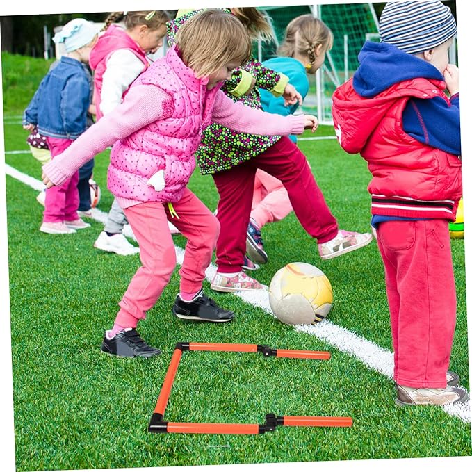 Toyvian Hurdle Training Equipment for Agility and Speed Development Hurdles for Jump Training Versatile Drills for Athletes Soccer Basketball and Track