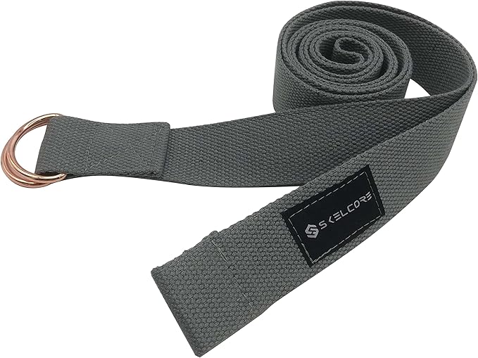 2-Piece Yoga Block & Strap Set - Non-Slip EVA Foam Block with Adjustable D-Ring Strap - Enhance Stability, Flexibility, Balance & Support in Every Pose