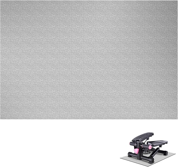 Mini Stair Stepper Mats, Non-Slip Mat Suitable for Under Desk Elliptical Peddler Mini Cycles Elliptical Exercise Bikes and Under Desk Elliptical for Seniors Home Sports Mat