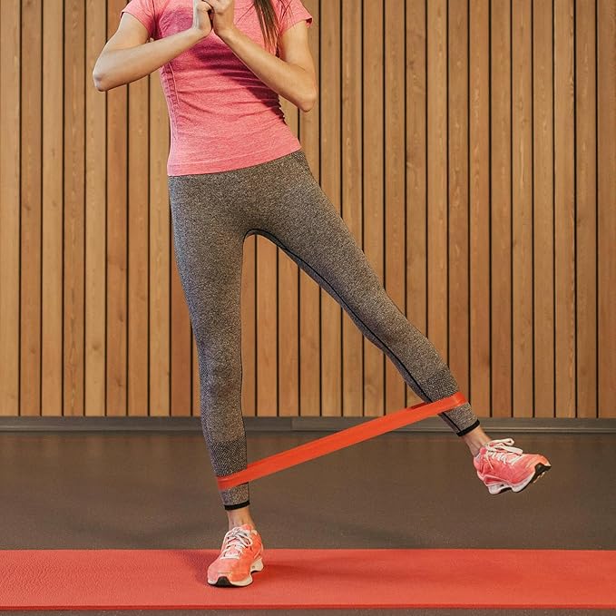 5 Pack Resistance Bands for Working Out, Pilates Yoga Stretch Loop Bands for Fitness, Booty Hip Circle or Fitness Circles for Squats & Glute Workouts